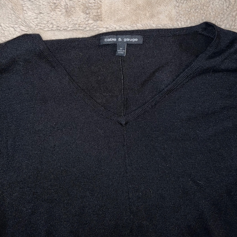 Cable & Gauge Black Shirt